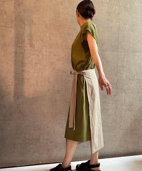 DP-0561　シェフラップパンツ　GREN CHECK