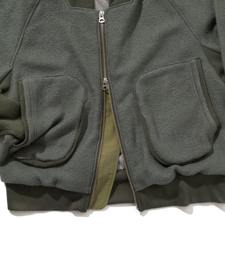 DC-0663　テリーナップブルゾン　 CHARCOAL