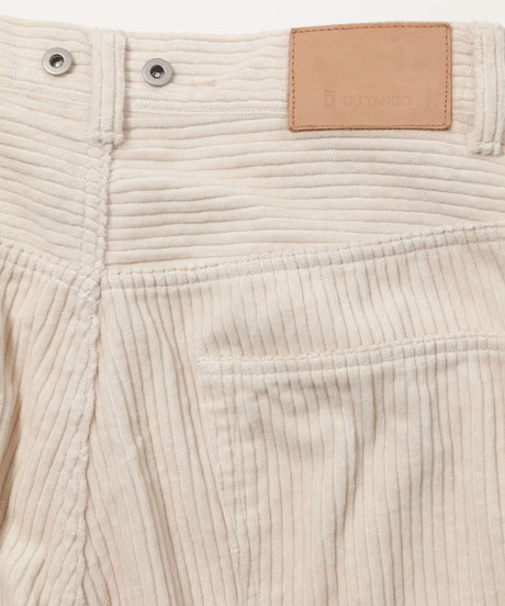 2025AW　DU TANGO　DP-0653　ワイドコール ルージーパンツ　OFF WHITE