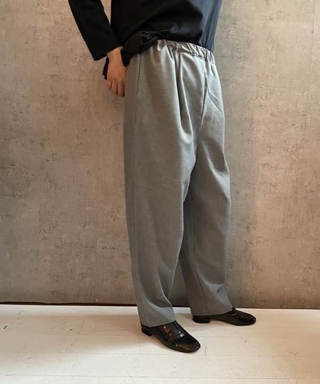(g)グラム　g538　シーズンレス イージー パンツ GRAY