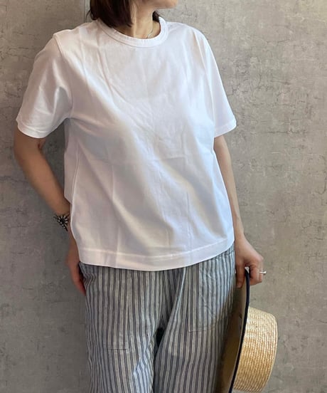 made in Japan   FABRIQUE en planète terre 　251−013　WIDE BASIC SHORT SLEEVE TEE  　グレージュ