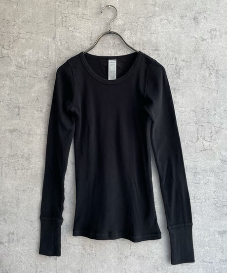 FABRIQUÉ n planète terre  　221-040　basic long sleeve　リブ長袖シャツ　２色