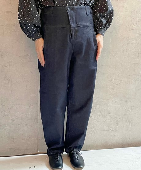tsukinowa 　TP063  わがままストレッチブリーチデニム  インディゴ
