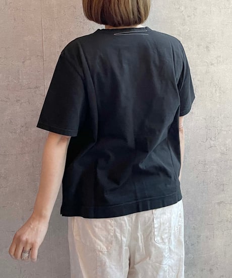 FABRIQUE en planète terre 　251−011　ワイドベーシック半袖TEE　BLACK