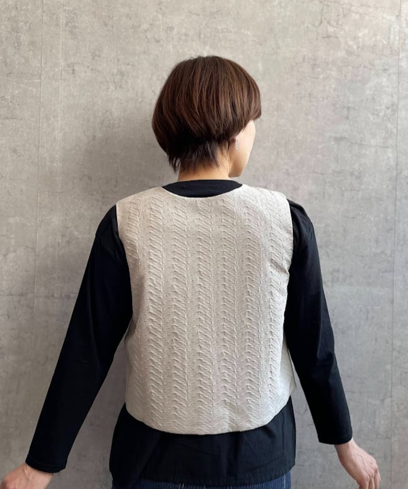 THE UNION FABRIC 中綿ベスト 2way L THE UNION FABRIC 中綿ベスト 2way L THE FABRIC|ザファブリック
