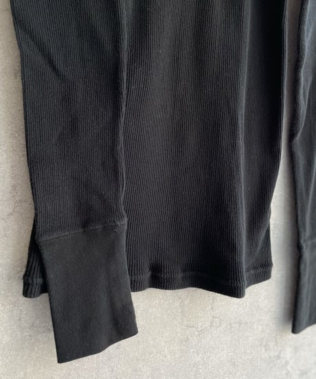 FABRIQUÉ n planète terre  　221-040　basic long sleeve　リブ長袖シャツ　２色