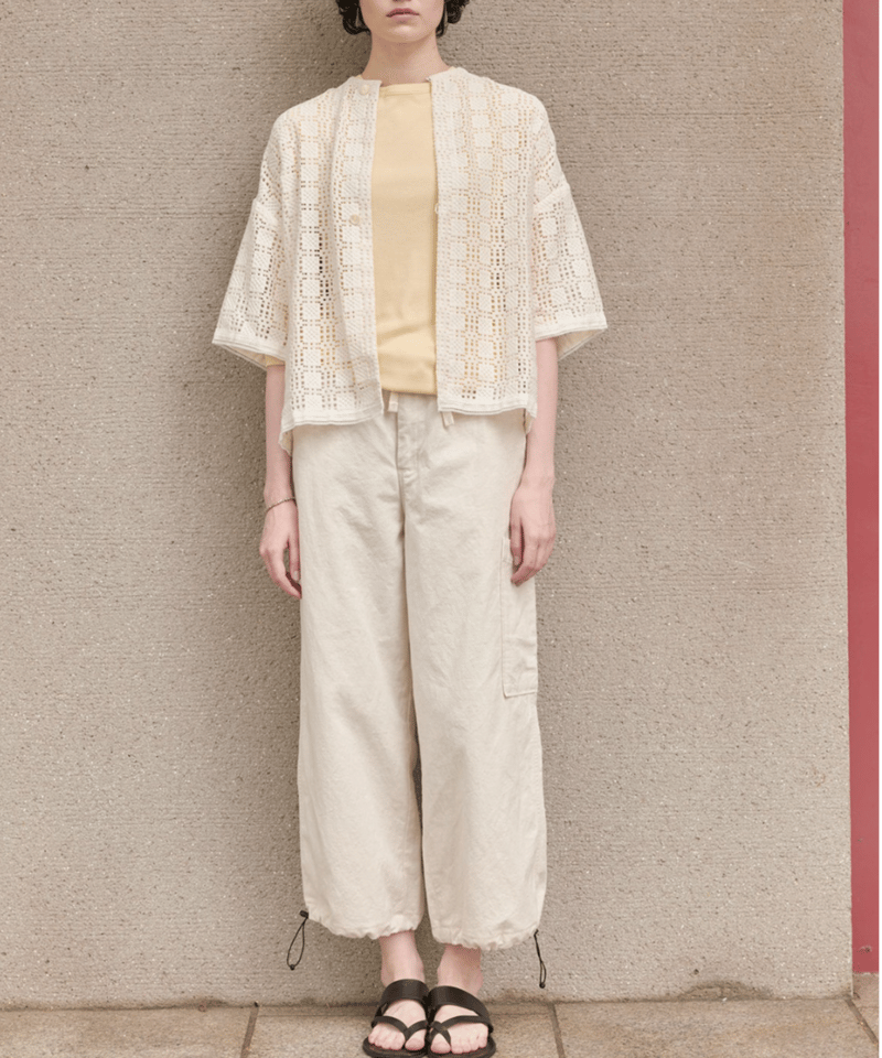 DP-0261 ザックパンツ natural | Le8ème ルイチェム｜オンラインショップ