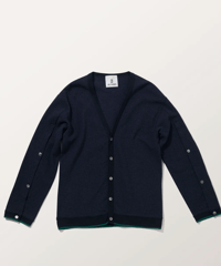 2025AW　DU TANGO　DC-0853　オープンスリーブカーデ　　NAVY