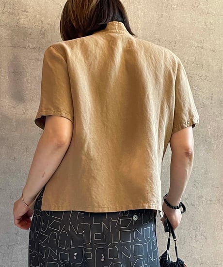 In trace(イントレース）kurumi button shirt　MOCA