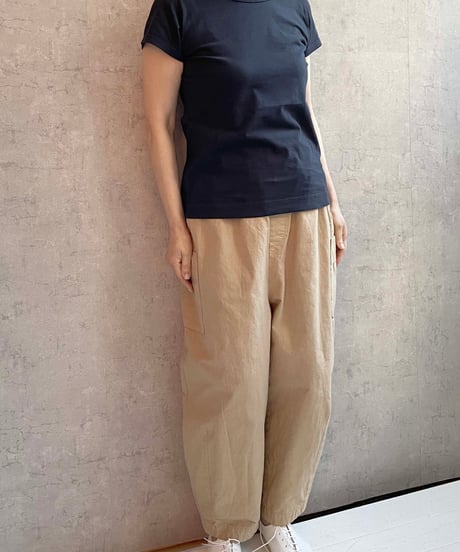 FABRIQUE en planète terre 　251-005 ベーシッククルーネックTEE　ダークネイビー