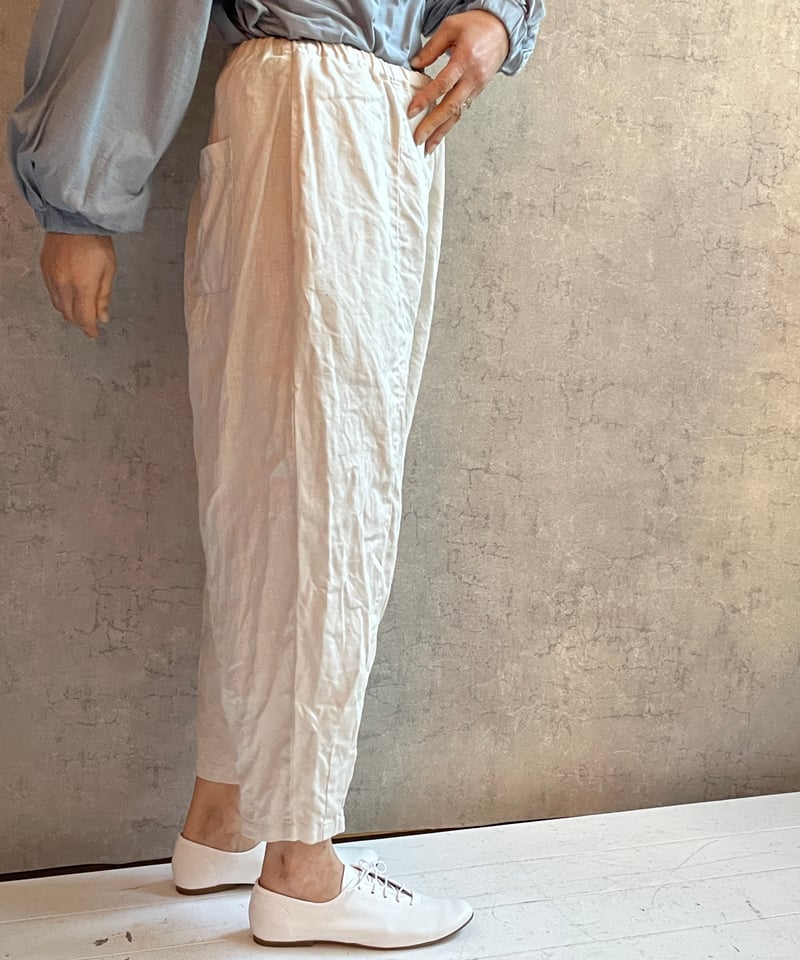 ☆Gauze# G1046 ナチュラルドライリネンチャーリーパンツ KINARI | Le8è