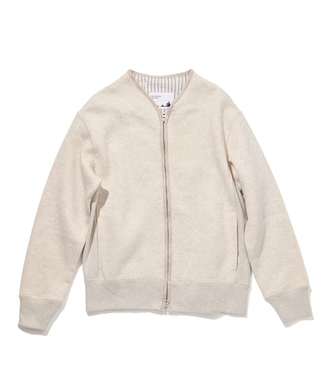TC-0463　Vネックジップカーデ　 NAVY