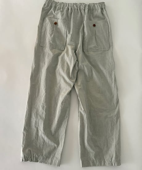 ＜SPOT企画！6月上旬入荷＞DP-0162 カラーシャンブレーイージーパンツ