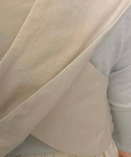 Gauze# (ガーゼ )  G1125　バッククロスフィリングベストKINARI