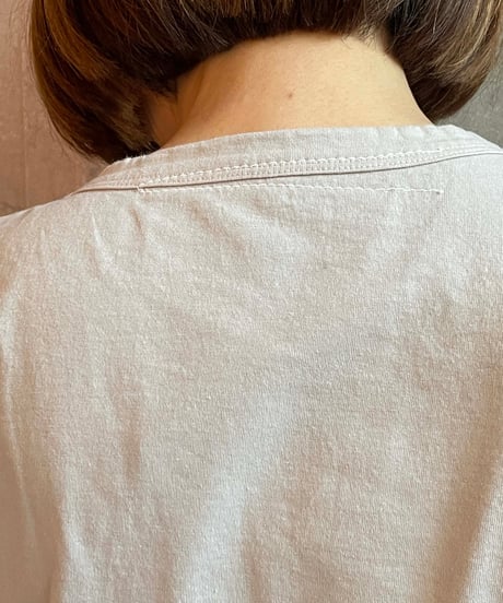 FABRIQUE en planète terre 　251−011　ワイドベーシック半袖TEE　LIGHT GREY