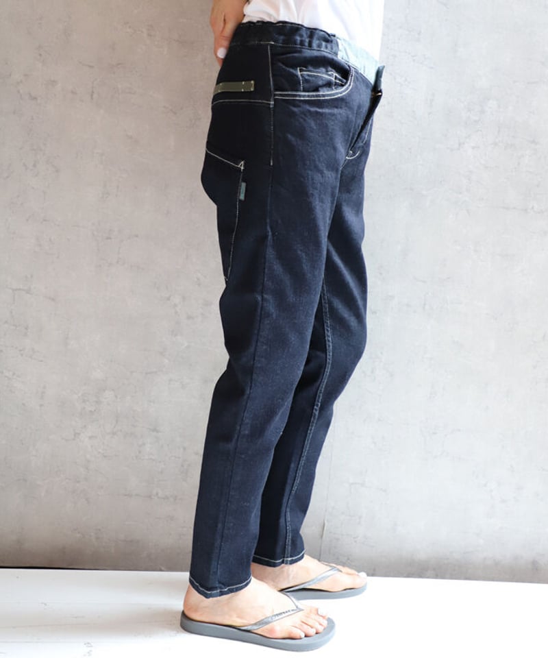 tsukinowa ストレッチスリムデニム tsukinowa定番】ストレッチスリムデニムパンツ ワンウォッシュ