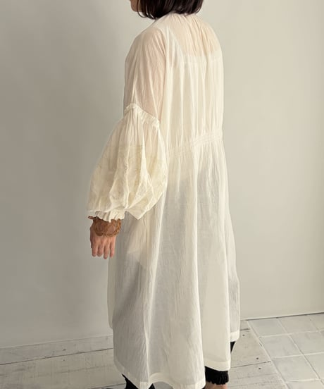 「tsukinowa手拭いプレゼント」tsukinowa TIA001 ときめきseries ワンピース 　OffWhite