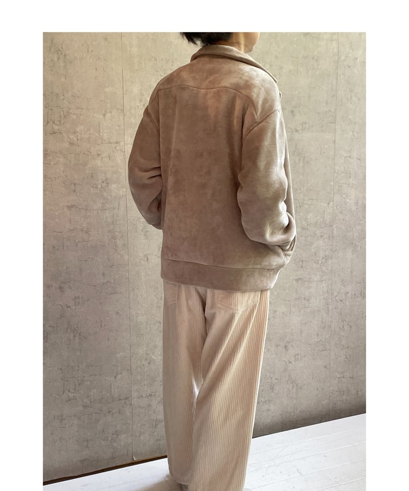 2025AW DU TANGO DC-0353 モールジャージブルゾン BEIGE | Le8