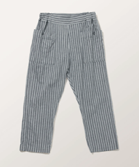 TP-0461　インディゴストライプイージーパンツ　GREY
