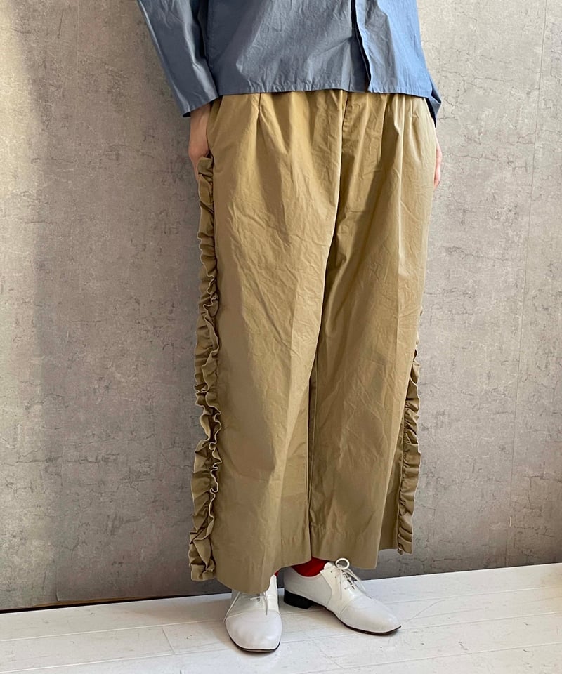 Gauze# G1025 ビビアンパンツ マットブラック | Le8ème ルイチェム