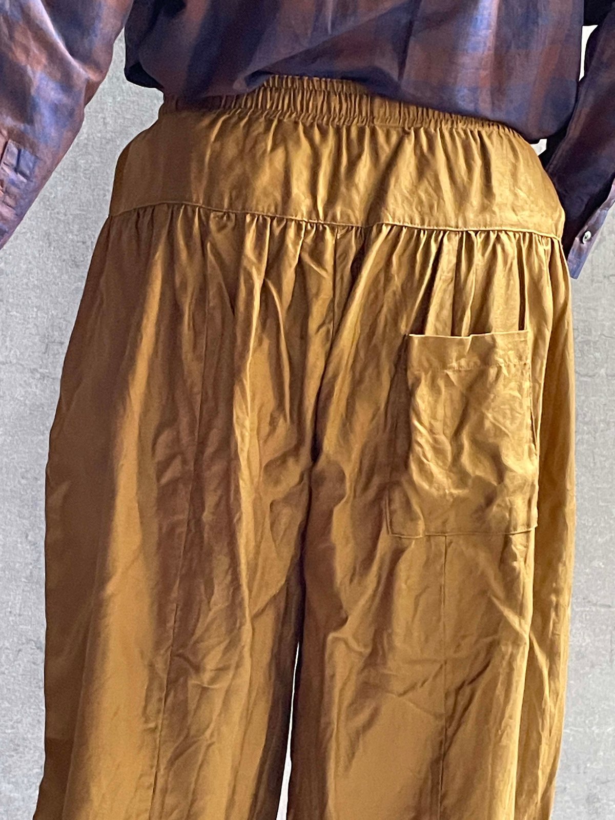 Gauze# G1072 ジョゼットパンツ CAMEL | Le8ème ルイチェム｜オンライ