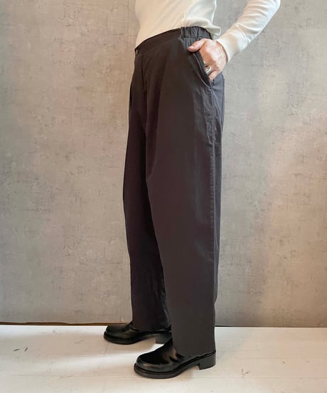 tsukinowa TP056 コットンストレッチのイージーパンツ　BLACK