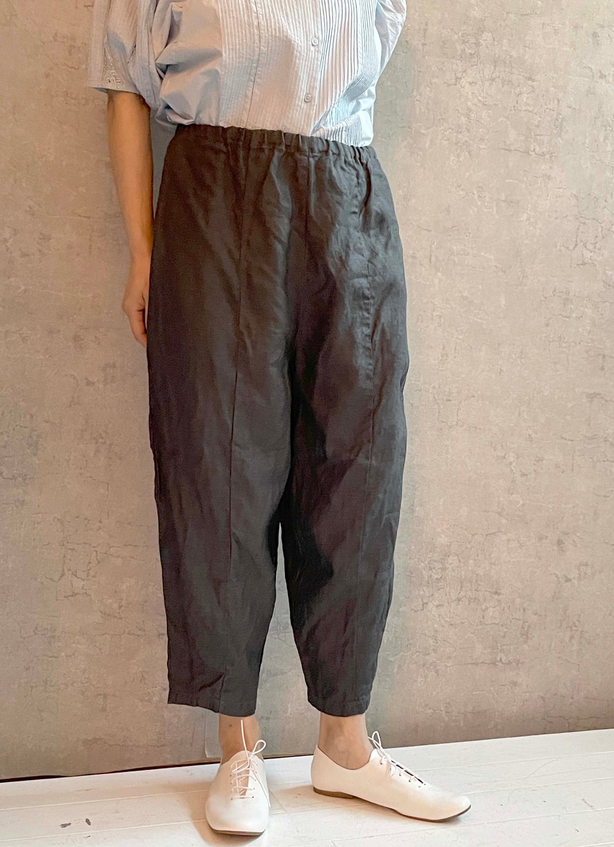 ☆Gauze# G1046 ナチュラルドライリネンチャーリーパンツ KINARI | Le8è