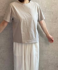made in Japan   FABRIQUE en planète terre 　251−013　WIDE BASIC SHORT SLEEVE TEE  　グレージュ