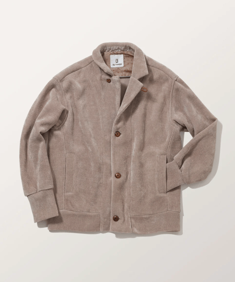 2025AW　DU TANGO　DC-0353　モールジャージブルゾン　BEIGE