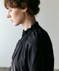 DS-0263　ネックシャーリングシャツ　NAVY