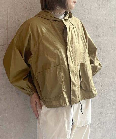 laboratory  LA 356 フードリップストップサルベージジャケット　VINTAGE BEIGE
