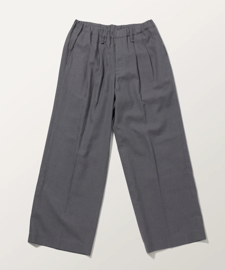 2025SS DU TANGO  DP-0351　サマーウールドロストパンツ　２カラーLIGHTGREY/NAVY