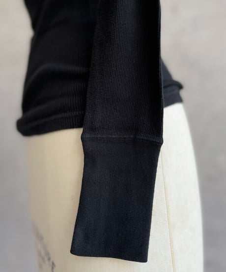 FABRIQUÉ n planète terre  　221-040　basic long sleeve　リブ長袖シャツ　２色