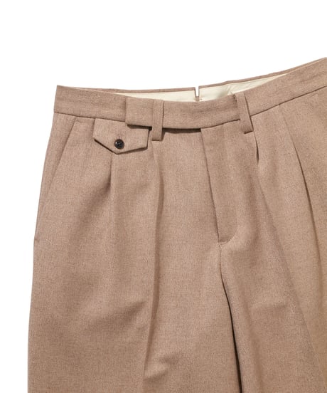 DP-0763　ツィードマニッシュパンツ　 TOPGREY