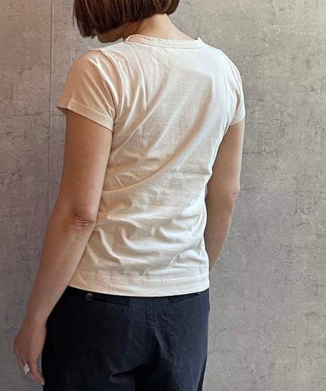 FABRIQUE en planète terre 　251-005 ベーシッククルーネックTEE　ダークネイビー