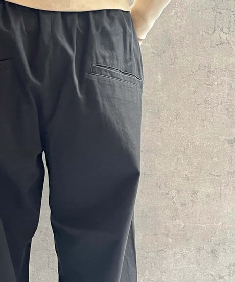 tsukinowa 　TP060  わがままストレッチパンツ  BLACK