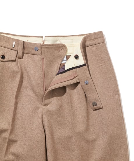 DP-0763　ツィードマニッシュパンツ　 TOPGREY