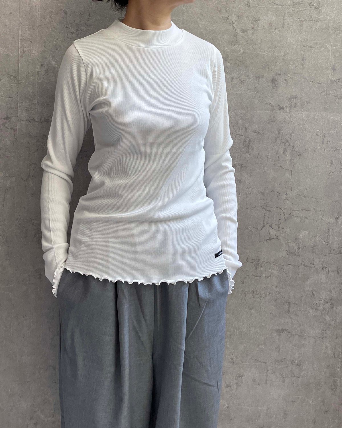 Bilitis dix-sept ans(ビリティス) 長袖セーター レディース - 黒 ハイネック/モヘヤ混 Bilitis dix-sept ans(ビリティス) 長袖セーター レディース