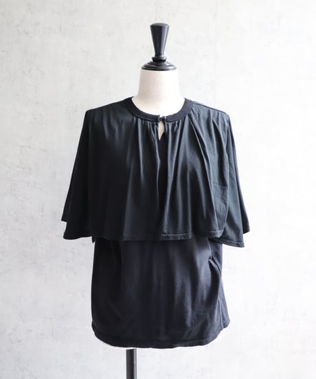 ★tsukinowa  　TT123　前後で着れるスクエアフリルTee・ピンク