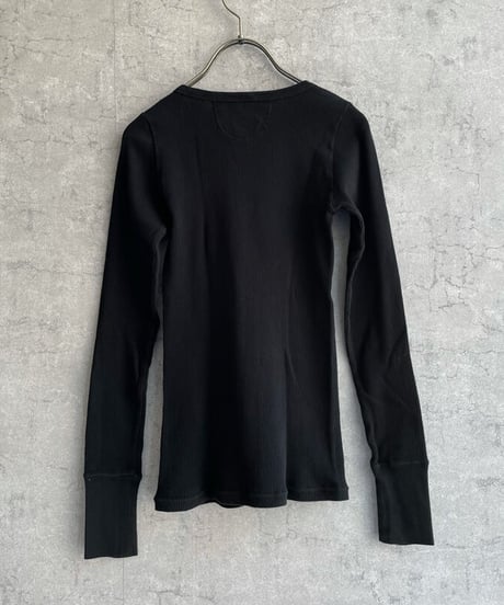 FABRIQUÉ n planète terre  　221-040　basic long sleeve　リブ長袖シャツ　２色