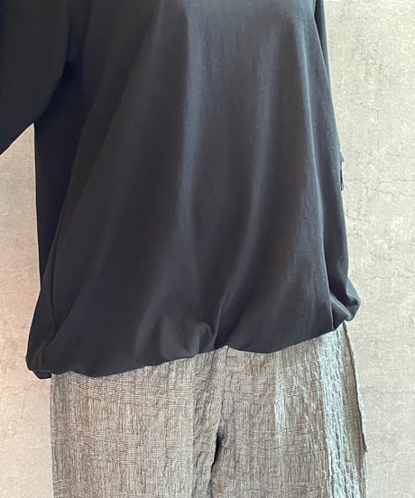 DC-0361  バルーンTEE   BLACK