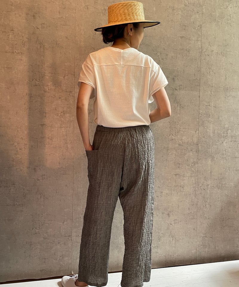 DP-0561 シェフラップパンツ GREN CHECK | Le8ème ルイチェム｜オンラ