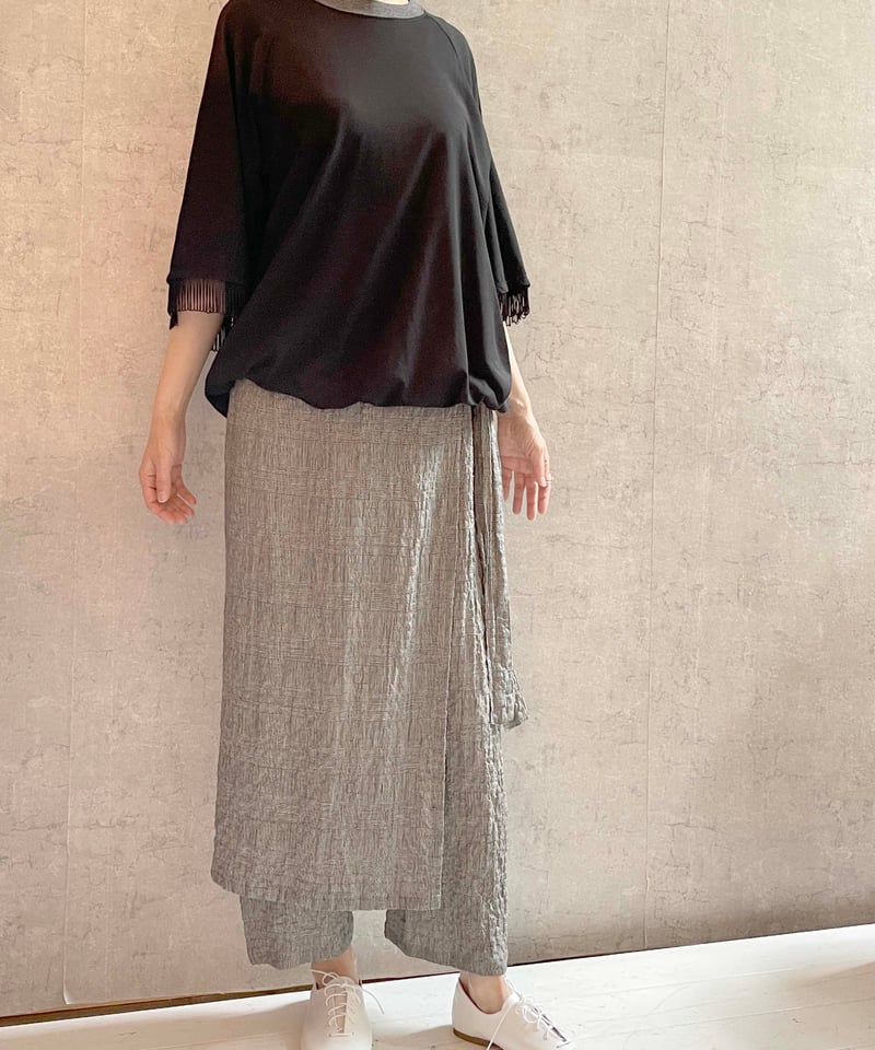 DC-0361 バルーンTEE BLACK | Le8ème ルイチェム｜オンラインショップ