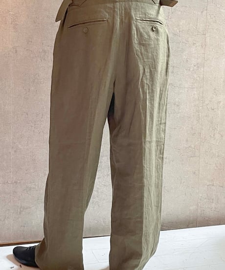 DP-0761　リネングルカパンツ　BEIGE