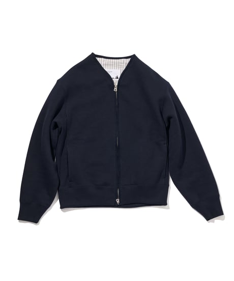 TC-0463　Vネックジップカーデ　OATMEAL