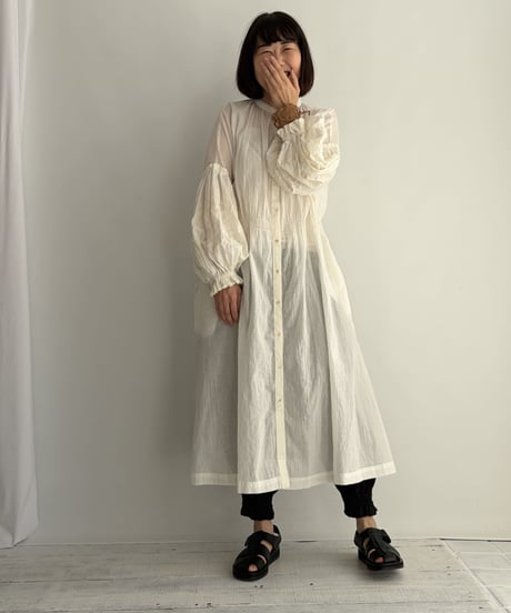 「tsukinowa手拭いプレゼント」tsukinowa TIA001 ときめきseries ワンピース 　BLACK