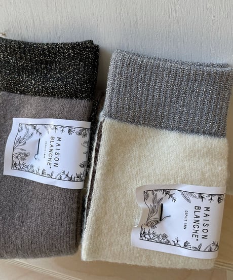 MAISON BLANCHE 　5709002811/5709002812　  トリコソックストウインクル・２色