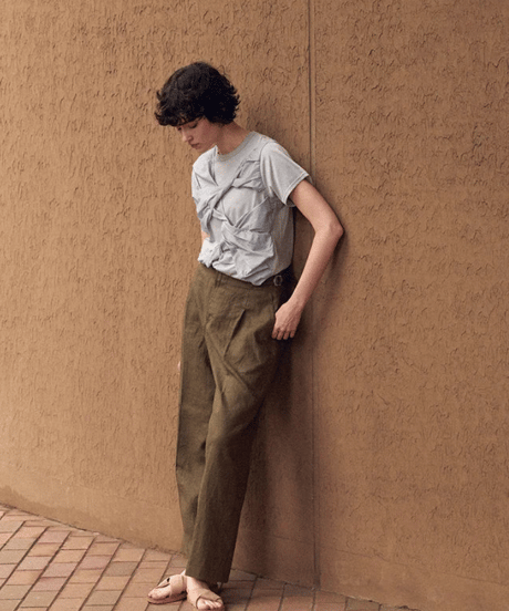DP-0761　リネングルカパンツ　BEIGE