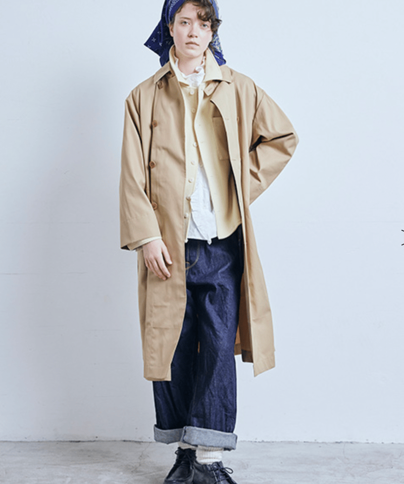 LABORATORY LA263 アルフレッドダブルコート ベージュ | Le8ème LABORATORY LA263 アルフレッドダブルコート ベージュ | Le8ème