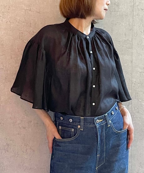 タグ付き　ハンズオブクリエイション　カディコットン2way ギャザーブラウス 000000004223_i901jWj.jpg